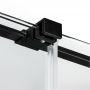 New Trendy Smart Black EXK6675WU ścianka prysznicowa walk-in 90 cm czarny mat/szkło przezroczyste zdj.4