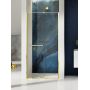 New Trendy Smart Light Gold EXK6684 drzwi prysznicowe 110 cm rozsuwane złoty połysk/szkło przezroczyste zdj.1