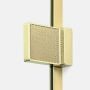 New Trendy Avexa Gold Shine XR EXK6770 kabina prysznicowa 110x90 cm prostokątna złoty połysk/szkło przezroczyste zdj.6