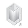 New Trendy Avexa Gold Shine XR EXK6784 kabina prysznicowa 110x80 cm prostokątna złoty połysk/szkło przezroczyste zdj.2