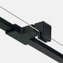 New Trendy Avexa Black XR EXK6840 drzwi prysznicowe 100 cm uchylne czarny mat/szkło przezroczyste zdj.4