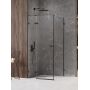 New Trendy Avexa Black XR EXK6869 kabina prysznicowa 110x90 cm prostokątna czarny mat/szkło przezroczyste zdj.1