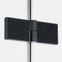 New Trendy Avexa Black XR EXK6929 kabina prysznicowa 120x80 cm prostokątna czarny mat/szkło przezroczyste zdj.5