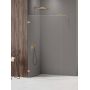 New Trendy Avexa Gold Shine XR EXK6977 ścianka prysznicowa walk-in 80 cm złoty połysk/szkło przezroczyste zdj.1