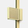 New Trendy Avexa Gold Shine XR EXK6977 ścianka prysznicowa walk-in 80 cm złoty połysk/szkło przezroczyste zdj.5