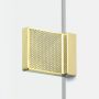 New Trendy Avexa Gold Shine XR EXK6978 ścianka prysznicowa walk-in 90 cm złoty połysk/szkło przezroczyste zdj.4