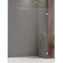 New Trendy Avexa Gold Shine EXK7061 ścianka prysznicowa walk-in 120 cm złoty połysk/szkło przezroczyste zdj.1