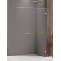 New Trendy Avexa Gold Shine EXK7080 ścianka prysznicowa walk-in 90 cm złoty połysk/szkło przezroczyste zdj.1