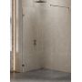 New Trendy Avexa Gunmetal Brushed EXK7088 ścianka prysznicowa walk-in 50 cm szczotkowany/szkło przezroczyste zdj.1
