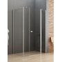 New Trendy New Soleo K0645 kabina prysznicowa 120x110 cm prostokątna chrom połysk/szkło przezroczyste zdj.1