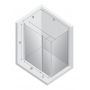 New Trendy New Soleo K0734 kabina prysznicowa 120x80 cm prostokątna chrom połysk/szkło przezroczyste zdj.2