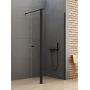 New Trendy New Soleo Black K0783 ścianka prysznicowa walk-in 100 cm czarny mat/szkło przezroczyste zdj.1