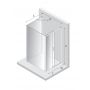New Trendy Prime K0882 kabina prysznicowa 100x90 cm prostokątna chrom połysk/szkło przezroczyste zdj.2