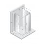 New Trendy Prime K0906 kabina prysznicowa 100x90 cm prostokątna chrom połysk/szkło przezroczyste zdj.2