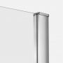 New Trendy Prime K1210 kabina prysznicowa 130x90 cm prostokątna chrom połysk/szkło przezroczyste zdj.3