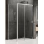 New Trendy Prime K1212 kabina prysznicowa 140x70 cm prostokątna chrom połysk/szkło przezroczyste zdj.1