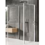 New Trendy Prime K1255 kabina prysznicowa 100x100 cm kwadratowa chrom połysk/szkło przezroczyste zdj.1