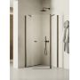 New Trendy New Soleo Gunmetal Brushed K1708 kabina prysznicowa 90x90 cm grafitowy szczotkowany/szkło przezroczyste zdj.1