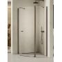 New Trendy New Soleo Gunmetal Brushed K1710 kabina prysznicowa 100x80 cm grafitowy szczotkowany/szkło przezroczyste zdj.1
