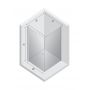 New Trendy New Soleo Light Gold K1834WP kabina prysznicowa 80x80 cm kwadratowa złoty połysk/szkło przezroczyste zdj.2