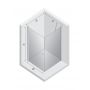 New Trendy New Soleo Light Gold K1842 kabina prysznicowa 100x90 cm prostokątna złoty połysk/szkło przezroczyste zdj.2