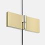 New Trendy New Soleo Light Gold K1902 kabina prysznicowa 80x80 cm kwadratowa złoty połysk/szkło przezroczyste zdj.6