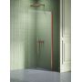 New Trendy New Soleo Copper Brushed K2100 ścianka prysznicowa walk-in 60 cm miedź szczotkowany/szkło przezroczyste zdj.1