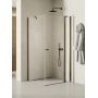 New Trendy New Soleo Gunmetal Brushed K2149 kabina prysznicowa 90x70 cm prostokątna grafitowy szczotkowany/szkło przezroczyste zdj.1