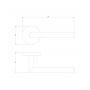 Omnires Modern Project MP60510CP uchwyt na papier toaletowy miedź zdj.2