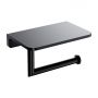 Omnires Modern Project MP60511BL uchwyt na papier toaletowy czarny zdj.1