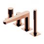 Omnires Contour CT8032CPB bateria wannowo-prysznicowa nawannowa miedź zdj.1