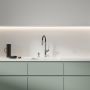 Omnires Vita VI6350BLCR bateria kuchenna stojąca chrom-czarna zdj.3