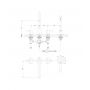 Omnires Y Y1232CP bateria wannowa zdj.2