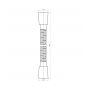Omnires 023XCPB wąż prysznicowy 150 cm miedź zdj.2