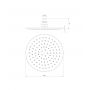 Omnires SlimLine WG120CR deszczownica zdj.2