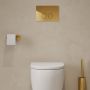 Omnires Eco Flush Set Strongframe + Minimal STFWCECO1MRGL stelaż podtynkowy z przyciskiem spłukującym do miski wc wiszącej zdj.5