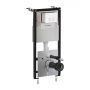 Omnires Eco Flush Set STFWCECO1R45RWM stelaż podtynkowy z przyciskiem spłukującym do miski wc wiszącej zdj.1