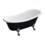 Omnires M+ Atena174BCP wanna wolnostojąca 175x82 cm owalna biała zdj.1
