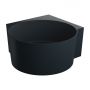 Omnires Ovo M+ OVO120WNBLV wanna narożna 120x120 cm lewa czarna zdj.3