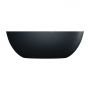 Omnires Shell M+ SHELL148WWBLV wanna wolnostojąca 148x75 cm owalna czarna zdj.3