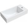 Omnires Corfu M+ CorfuBP umywalka 50x25 cm prostokątna ścienna-nablatowa biała zdj.1