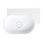 Omnires Ovo M+ OVO555UWPBM umywalka 55x38 cm owalna nablatowa biała zdj.4