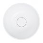 Omnires Shell M+ SHELL350UNBM umywalka 35x35 cm okrągła nablatowa biała zdj.4