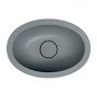Omnires Shell M+ SHELL380UPAG umywalka 38x25 cm owalna podblatowa zdj.4