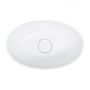 Omnires Shell M+ SHELL500UNBM umywalka 50x32 cm owalna nablatowa biała zdj.3