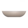 Omnires Shell M+ SHELL500UNDB umywalka 50x32 cm owalna nablatowa brąz/beż zdj.3