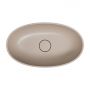 Omnires Shell M+ SHELL500UNDB umywalka 50x32 cm owalna nablatowa brąz/beż zdj.4
