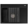 Pyramis Camea 070223211 zlewozmywak granitowy 68x50 cm czarny zdj.4