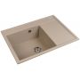 Pyramis Camea 070223411 zlewozmywak granitowy 68x50 cm beżowy zdj.1
