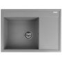 Pyramis Camea 070223511 zlewozmywak granitowy 68x50 cm szary/grafitowy/onyx zdj.3